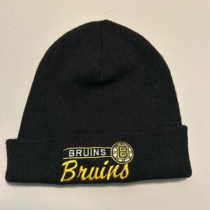 Boston Bruins American Needle Black and Gold beanie OS fits Most